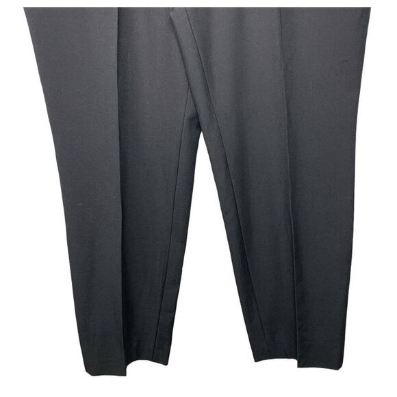 Talbots Heritage Pleated Slim Straight Dress Pant Womens Size 16P Black NWT $109 - Picture 5 of 9